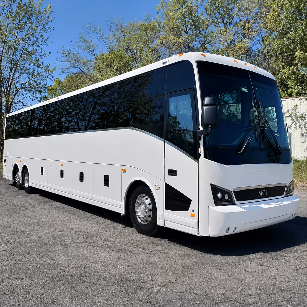 40-56 Passenger Charter Bus Exterior