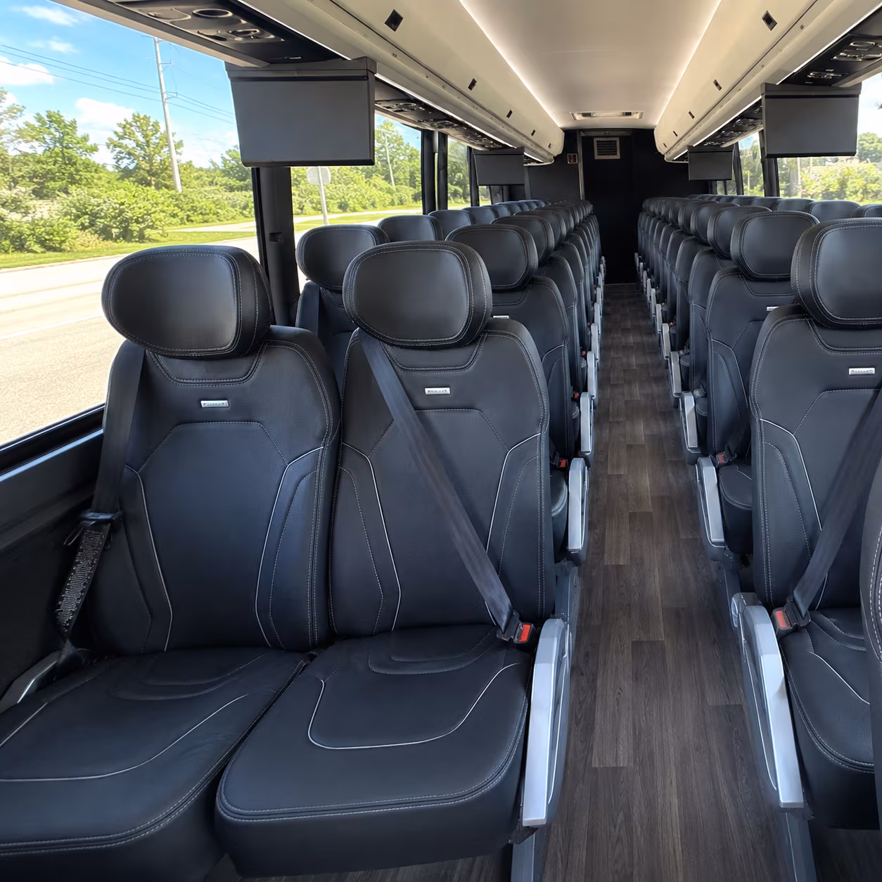 San Diego Airport Shuttle & Transportation party bus exterior