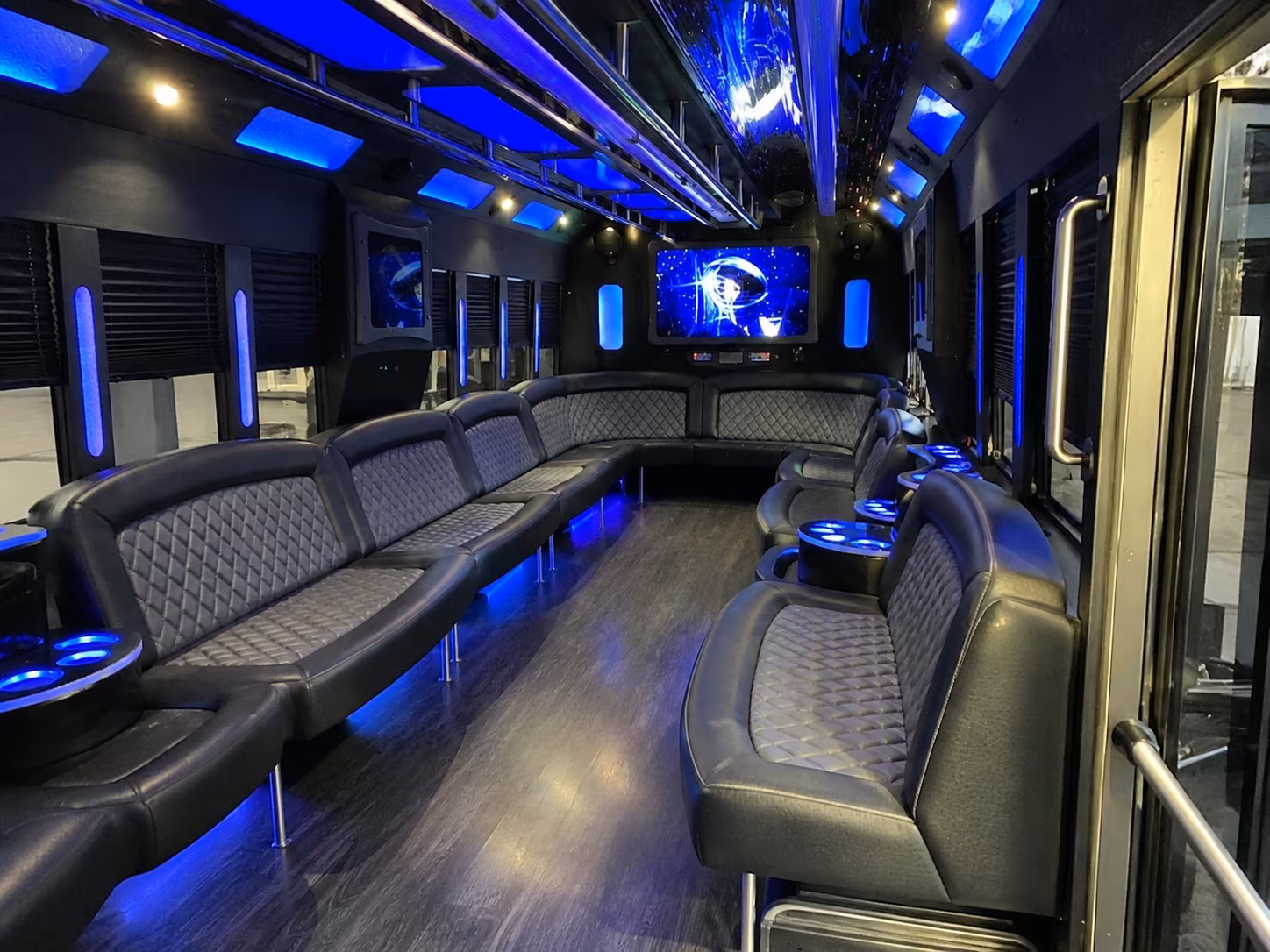 San Diego Bachelor & Bachelorette Transportation party bus exterior