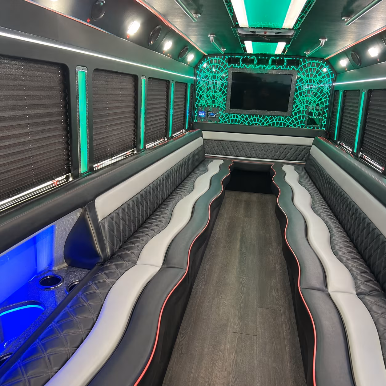 San Diego Concert & Music Festival Transportation party bus exterior
