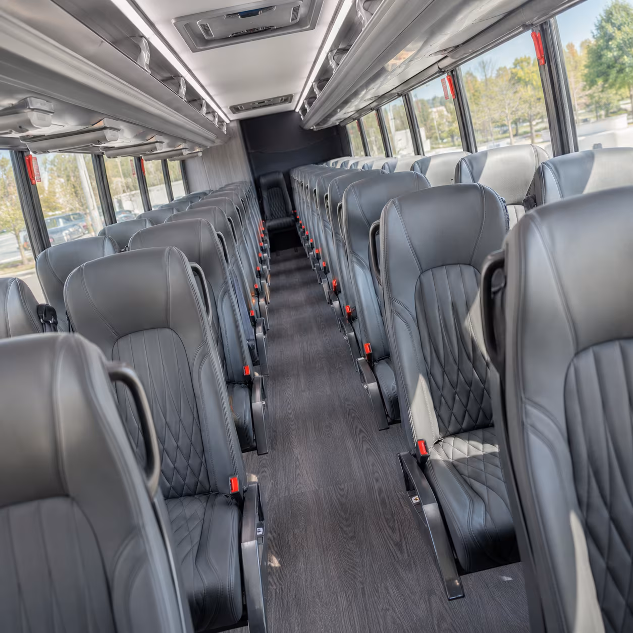 San Diego Corporate Transportation party bus exterior