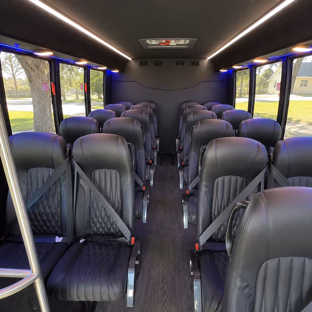 San Diego Corporate Transportation onboard seating
