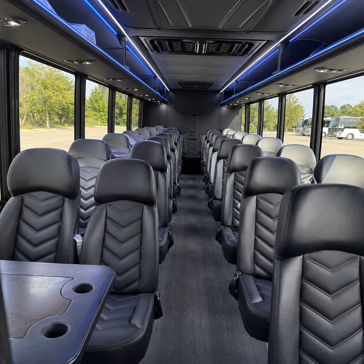 San Diego Corporate Transportation party bus exterior