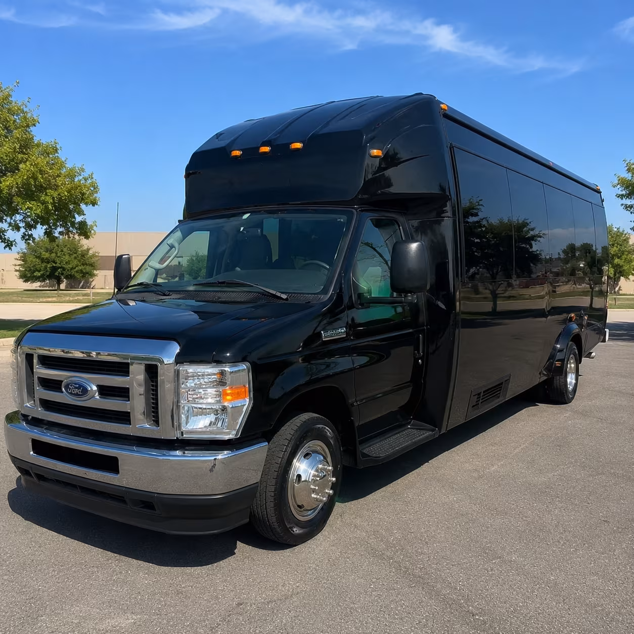 San Diego Prom & Homecoming Transportation party bus exterior