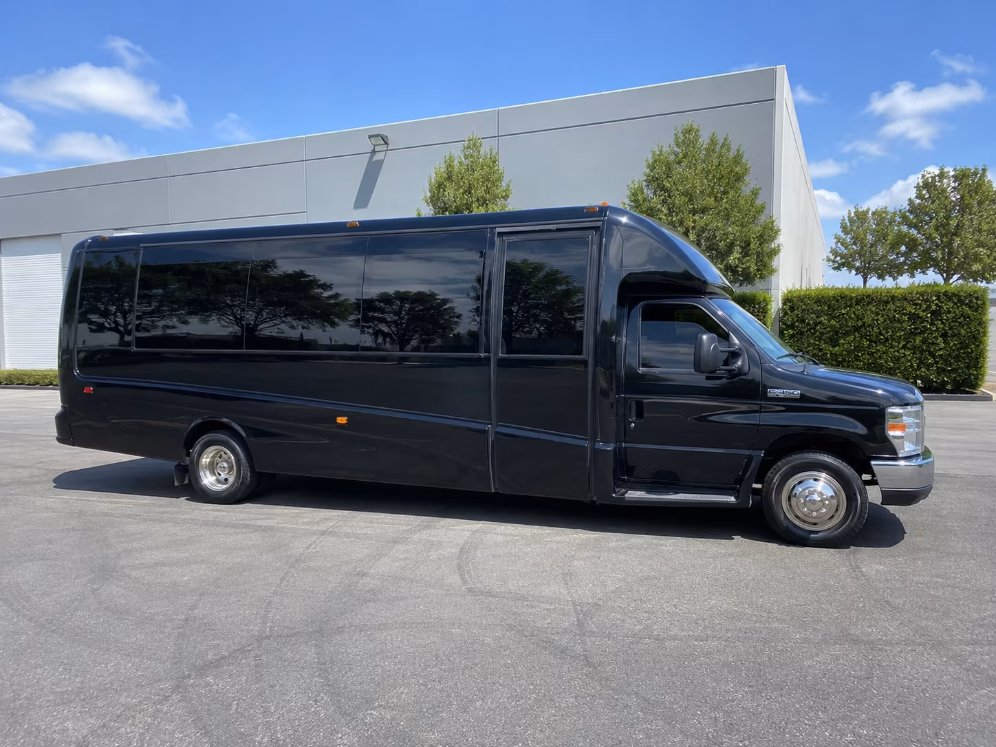 San Diego Prom & Homecoming Transportation party bus exterior