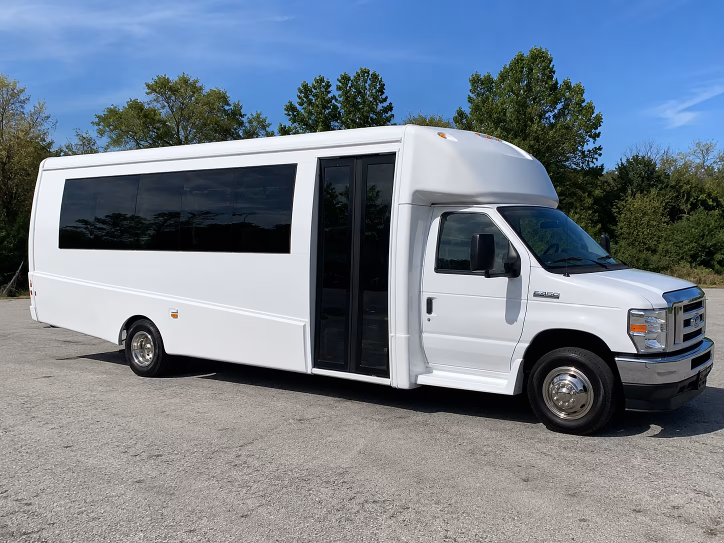 San Diego Prom & Homecoming Transportation party bus exterior
