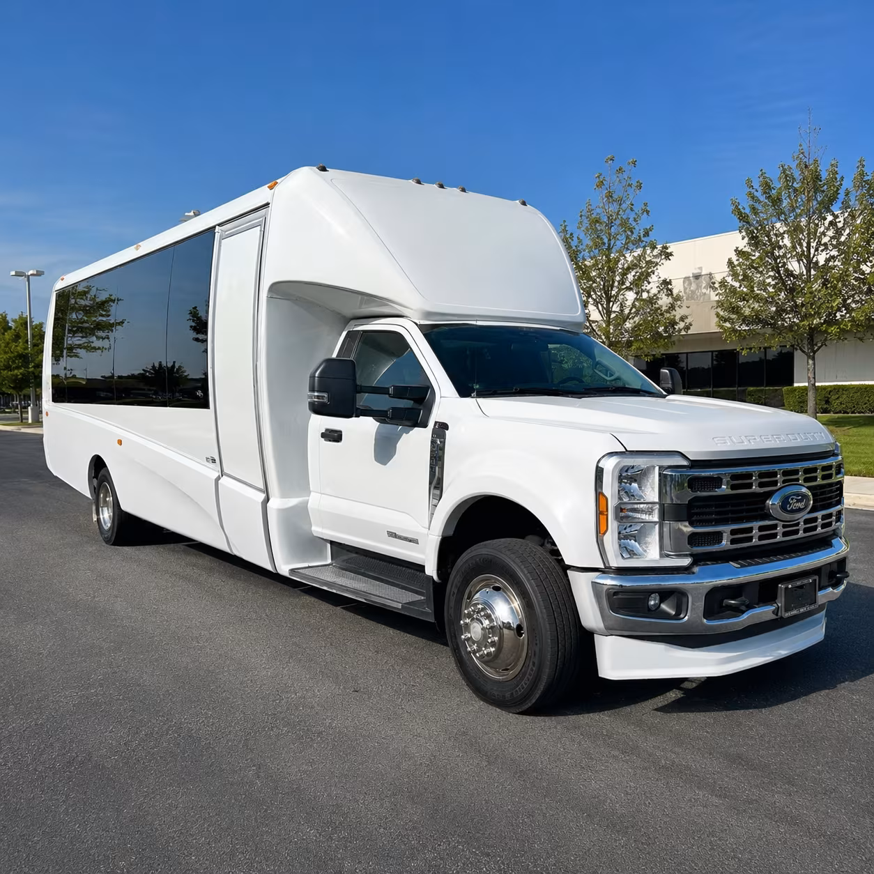 San Diego School Event Transportation party bus interior