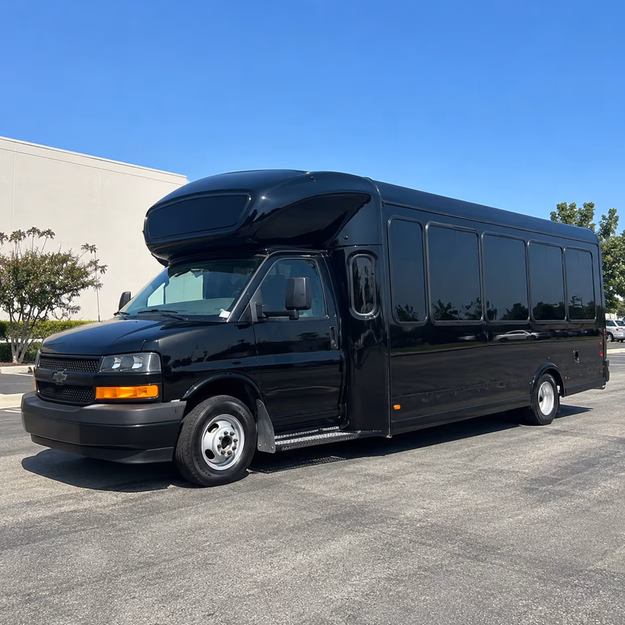 San Diego Sporting Event Transportation party bus exterior