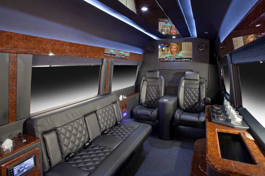 San Diego Limo Style Sprinter Bus