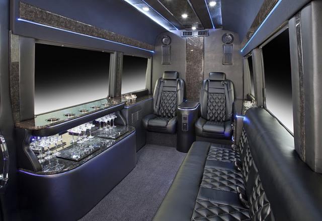 San Diego Limo Style Sprinter Van