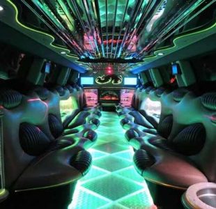 Hummer Limo Interior San Diego